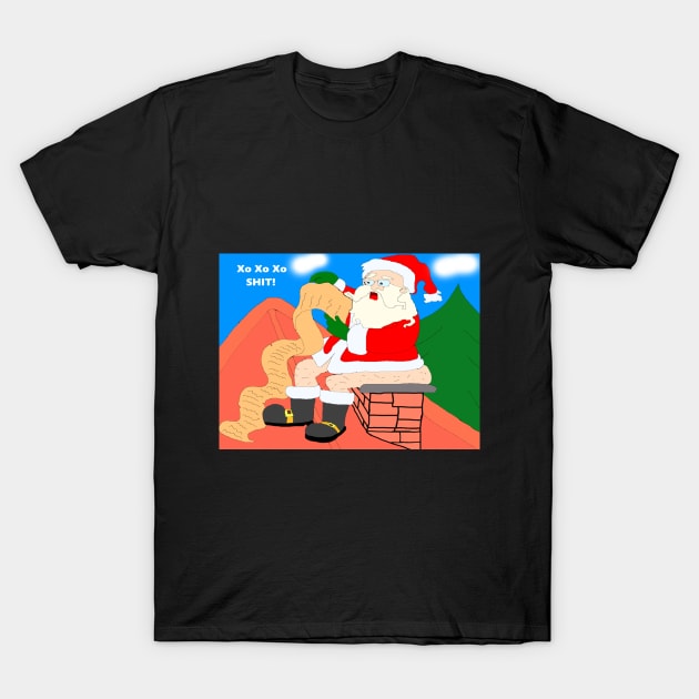 Santa T-Shirt by Ivana888